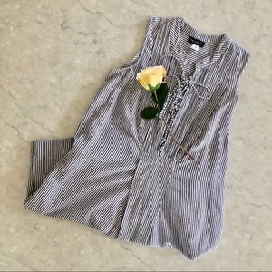 🌈VENUS STRIPED LACE UP SUMMER DRESS